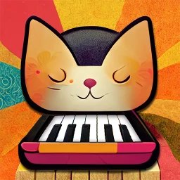 Cat Piano Meow 아이콘